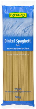Rapunzel Dinkel-Spaghetti hell aus Deutschland, 500g