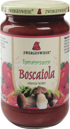 Zwergenwiese Tomatensauce Boscaiola, 330 ml