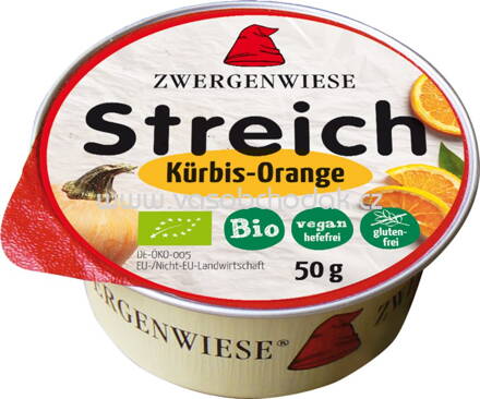 Zwergenwiese Kleiner Streich Kürbis-Orange, 50g
