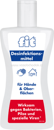 Fit Densinfektionsmittel für Hände & Oberflächen, 200 ml