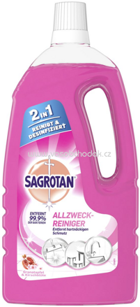 Sagrotan Allzweck- & Boden Reiniger Blütenfrische 2in1, 1,5l