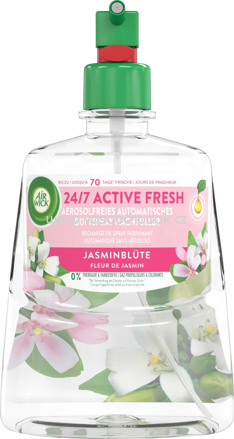 AirWick Lufterfrischer Active Fresh Jasminblüte Nachfüllpack, 228 ml