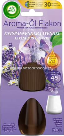 AirWick Lufterfrischer Aroma-Öl Entspannender Lavendel Nachfüllpack, 1 St