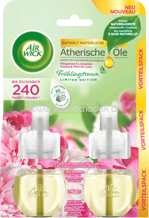 AirWick Lufterfrischer Duftstecker Duo Pfingstrose & Lotusblüte, 2x19 ml, 38 ml