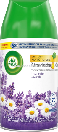 AirWick Lufterfrischer Freshmatic Lavendel, Nachfüllpack, 250 ml