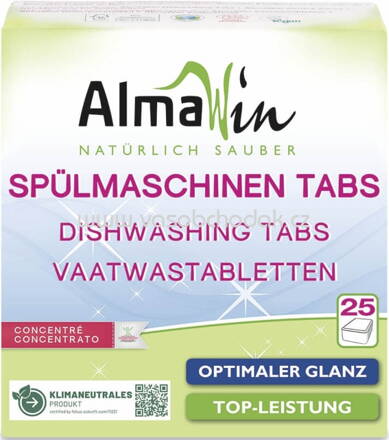 AlmaWin Spülmaschinen-Tabs, 25 St, 500g