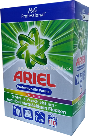Ariel Professional Color Pulver, 7,15 kg, 110 Wl