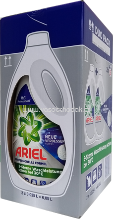 Ariel Professional Universal Gel, 6,05 l, 110 Wl