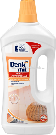 Denkmit Bodenreiniger Laminat- und Korkpflege, 1l