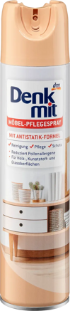 Denkmit Möbelreiniger & Pflegespray mit Antistatik-Formel, 400 ml