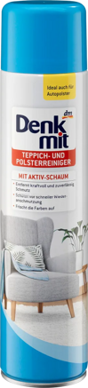 Denkmit Teppich & Polsterreiniger mit Aktivschaum, 600 ml