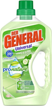 Der General Allzweckreiniger Universal Minze & Gurke pro nature, 750 ml