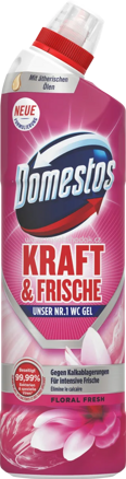 Domestos WC-Reiniger Gel Kraft & Frische Floral Fresh, 750 ml