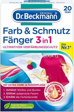 Dr.Beckmann Farb & Schmutz Fänger 3in1, 20 St