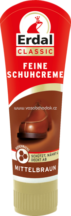Erdal Tubencreme mittelbraun, 75 ml