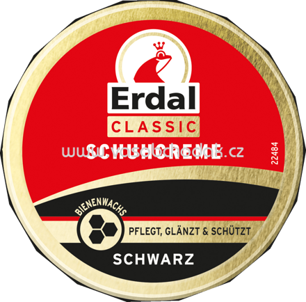Erdal Dosencreme schwarz, 75 ml