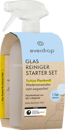 Everdrop Glasreiniger Starterset, 1 St
