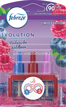 Febreze Duftstecker 3Volution Nachfüllpack Beere, 20 ml