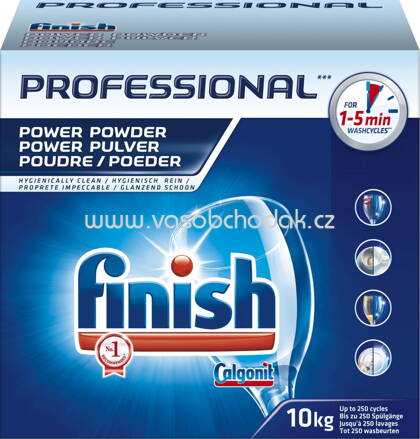 Finish Professional Calgonit Power Pulver, 10 kg
