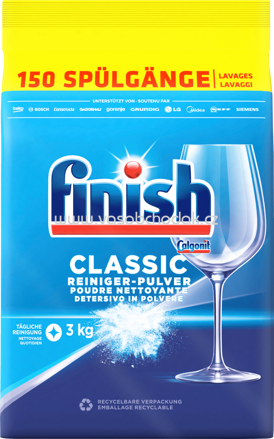 Finish Spülmaschinenpulver, 150 Sp, 3 kg