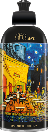 Fit Art Spülmittel 2.0 Vincent van Gogh - Die Caféterrasse am Abend, 500 ml