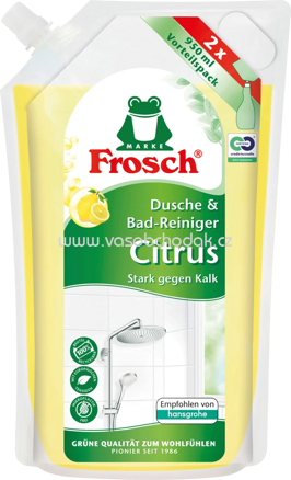 Frosch Bad-Reiniger Citrus Nachfüllpack, 950 ml