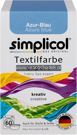 Simplicol Textilfarbe expert Azur-Blau, 1 St