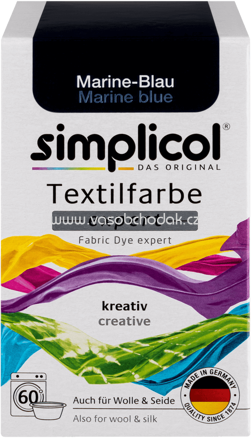 Simplicol Textilfarbe expert Marine-Blau, 1 St