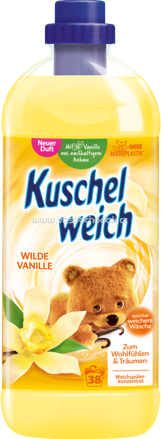 Kuschelweich Weichspüler Wilde Vanille, 38 Wl, 1l