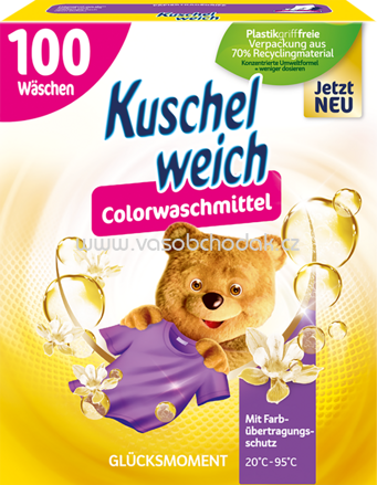 Kuschelweich Colorwaschmittel Glücksmoment Pulver, 100 Wl