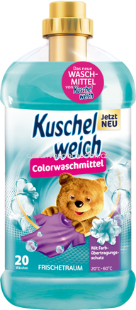 Kuschelweich Colorwaschmittel Frischetraum, 20 Wl