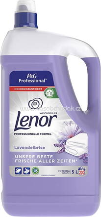Lenor Professional Weichspüler Lavendelbrise, 200 Wl, 5 l