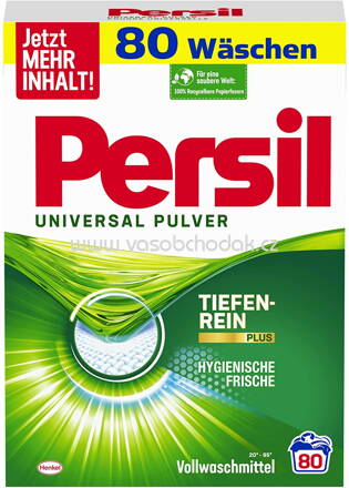 Persil Universal Pulver, Tiefen Rein Technologie, 50 - 130 Wl