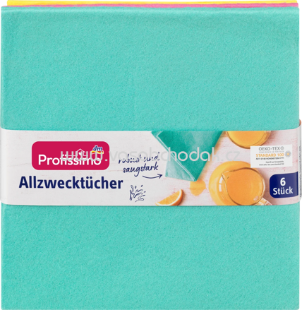Profissimo Allzwecktücher, 6 St