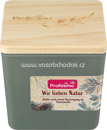 Profissimo Duftkerze Wir lieben Natur Tannenwald, 1 St