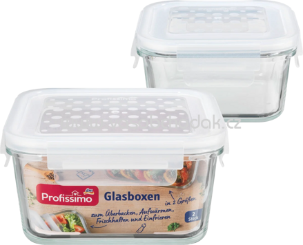 Profissimo Glasboxen, 2 St