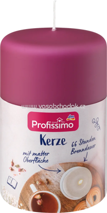 Profissimo Kerze matt beere, 1 St