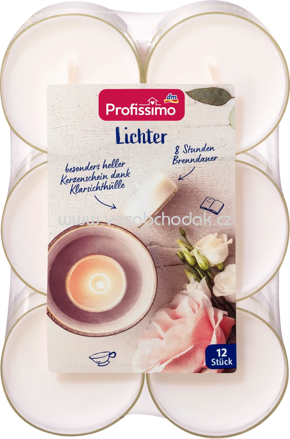 Profissimo Lichter PC, 8 Stunden, 12 St