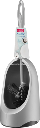 Profissimo WC Garnitur silber, 1 St