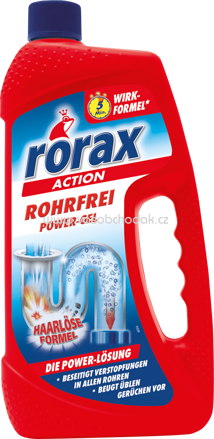 Rorax Rohrreiniger Power-Gel, 1l