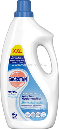 Sagrotan Desinfektion Wäsche-Hygienespüler Himmelsfrische, 20 - 26 Wl