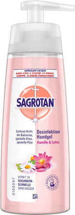Sagrotan Desinfektion Handgel Kamille & Lotus, 200 ml
