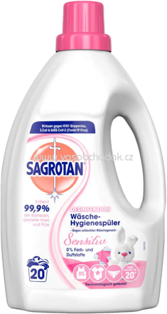 Sagrotan Wäsche-Hygienespüler Sensitiv, 20 Wl