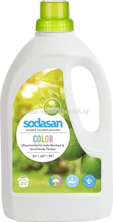 Sodasan Color Waschmittel Limette, 1500 - 20 000 ml