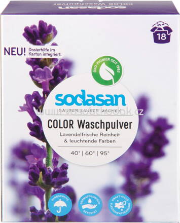 Sodasan Color Waschpulver Lavendel, 1000 - 20 000g