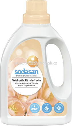 Sodasan Weischspüler Pfirsich, 750 ml