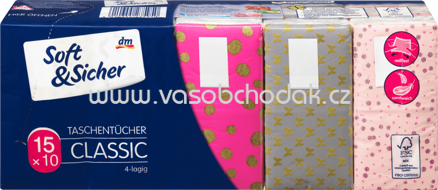 Soft&Sicher Taschentücher Design, 15x10 St, 150 St