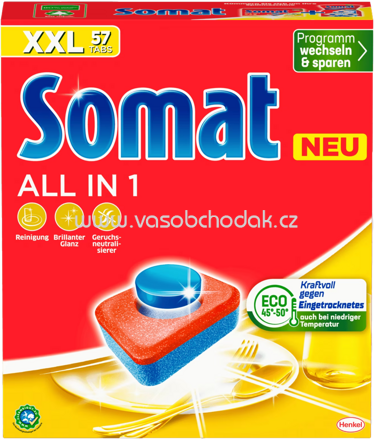 Somat Spülmaschinen Tabs All in 1, 57 - 100 St