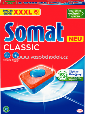 Somat Spülmaschinen Tabs Classic, 77 - 135 St