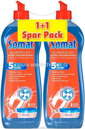 Somat Klarspüler Sparpack, 2x750 ml